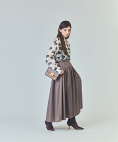 GRACE CONTINENTAL チンツジョーゼットスカート