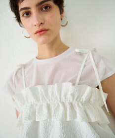 GRACE CONTINENTAL ビスチェチュールトップ