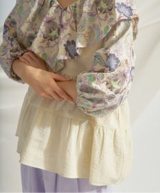 フリル刺繍トップ / GRACE CONTINENTAL | GRACE CONTINENTAL