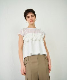 GRACE CONTINENTAL ビスチェチュールトップ