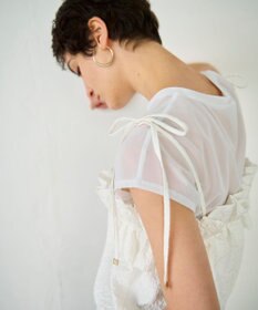 GRACE CONTINENTAL ビスチェチュールトップ