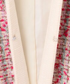 GRACE CONTINENTAL フリンジツイードジャケット