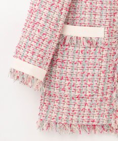 GRACE CONTINENTAL フリンジツイードジャケット