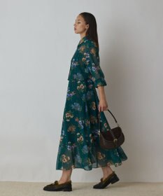 GRACE CONTINENTAL プリントセットアップワンピース