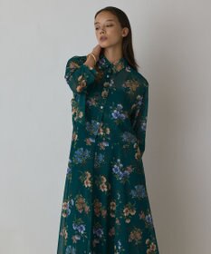 GRACE CONTINENTAL プリントセットアップワンピース