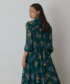 GRACE CONTINENTAL プリントセットアップワンピース