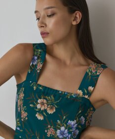 GRACE CONTINENTAL プリントセットアップワンピース