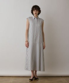 GRACE CONTINENTAL ストライプシャツワンピース
