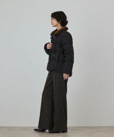 GRACE CONTINENTAL ファー衿ダウンコート