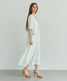 GRACE CONTINENTAL メッシュツイードジャケット