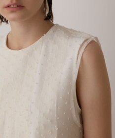 GRACE CONTINENTAL シアージャガードカットトップ