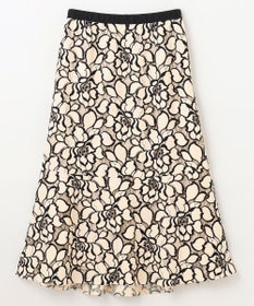 GRACE CONTINENTAL ローズレーススカート