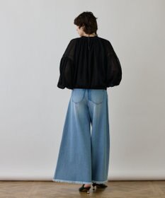 GRACE CONTINENTAL シアーニットバルーンジャケット