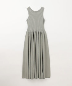 GRACE CONTINENTAL アメスリニットギャザーワンピース