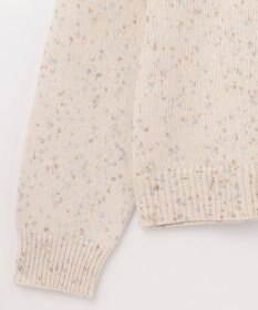 GRACE CONTINENTAL カシミヤ混ラメニットトップ