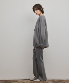 GRACE CONTINENTAL スウェットライクニットトップ