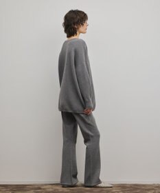 GRACE CONTINENTAL スウェットライクニットトップ