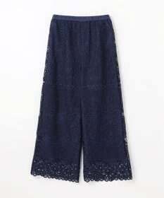 GRACE CONTINENTAL レースストレートパンツ