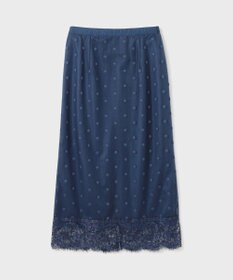 GRACE CONTINENTAL ドットチュールタイトスカート