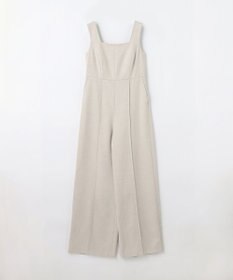 GRACE CONTINENTAL 麻調ベルトサロペット