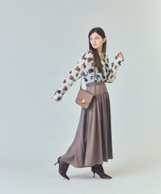 GRACE CONTINENTAL チンツジョーゼットスカート