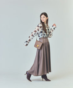 GRACE CONTINENTAL チンツジョーゼットスカート