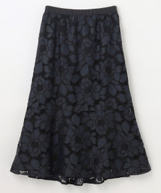 GRACE CONTINENTAL ローズレーススカート