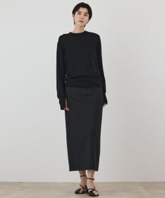 GRACE CONTINENTAL ウールシルククルーニットトップス