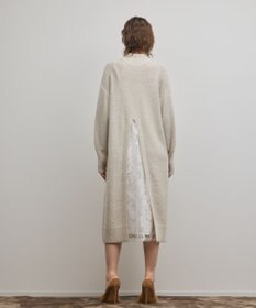 GRACE CONTINENTAL スパンコールニットワンピース