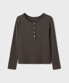 GRACE CONTINENTAL ヘンリーネックカットトップ