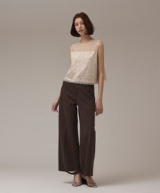 GRACE CONTINENTAL ビーズ刺繍トップ