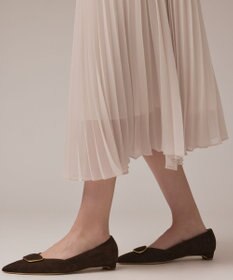 GRACE CONTINENTAL ボウタイプリーツドレス