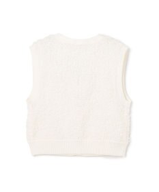 GRACE CONTINENTAL チュールフリルニットベスト