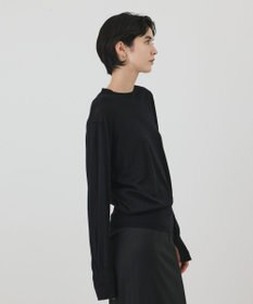 GRACE CONTINENTAL ウールシルククルーニットトップス