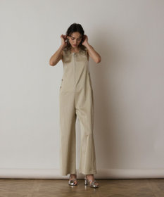 期間限定のお買い得商品 センタージップサロペット / GRACE CONTINENTAL | GRACE サロペット・オーバーオール・オールインワン