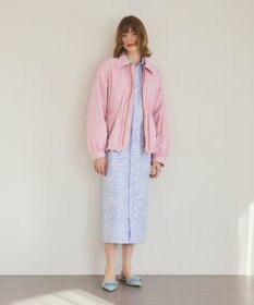 GRACE CONTINENTAL ナイロンパディングブルゾン