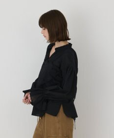 GRACE CONTINENTAL カットワークキャミ付カフタンブラウス