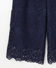 GRACE CONTINENTAL レースストレートパンツ