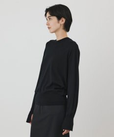 GRACE CONTINENTAL ウールシルククルーニットトップス