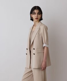 GRACE CONTINENTAL スラブストレッチテーラージャケット