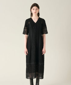 GRACE CONTINENTAL コンビレースVネックワンピース