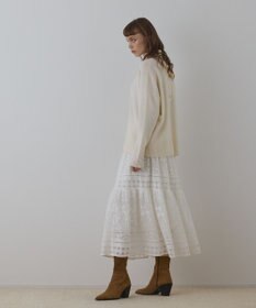 GRACE CONTINENTAL ウールオーバーニットトップ