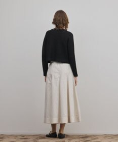 GRACE CONTINENTAL ラメドットタフタジャガードスカート