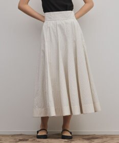 GRACE CONTINENTAL ラメドットタフタジャガードスカート