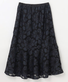 GRACE CONTINENTAL ローズレーススカート