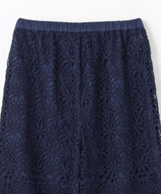 GRACE CONTINENTAL レースストレートパンツ