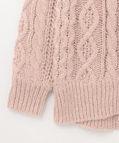 GRACE CONTINENTAL スパングルケーブルニット