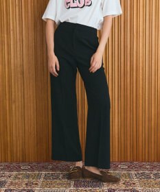 GRACE CONTINENTAL ダブルクロスストレートパンツ