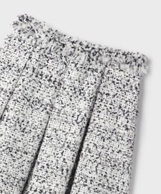 GRACE CONTINENTAL ミックスツイードスカート