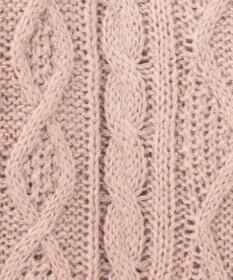 GRACE CONTINENTAL スパングルケーブルニット